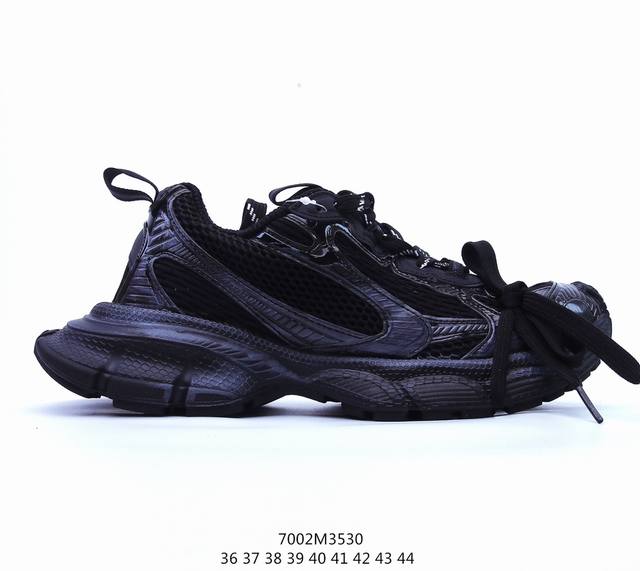 官方同步 Balenciaga 巴黎世家 全新3Xl Syede做旧十代 潮流跑鞋做旧老爹鞋 鞋身从之前超纤tpu改成反绒超纤 不管是从外观还是舒适度都更上一个