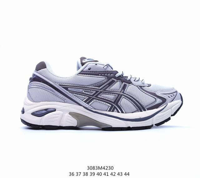 公司级亚瑟士 Asics Gt-2 系列 亚瑟士运动休闲透气专业跑鞋 鞋面的包裹性 延展性相当好 鞋头位置双层镂空能保证一定的透气性 鞋底柔软也能够兼具支撑性