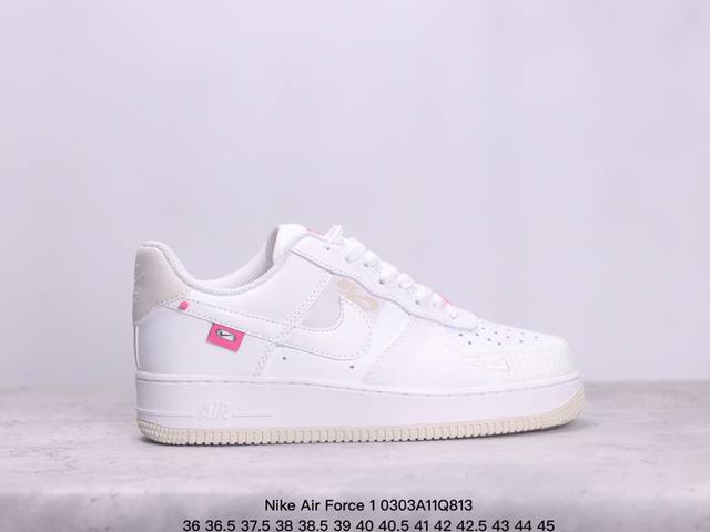 真标耐克nike Air Force 1 Low 空军一号低帮百搭休闲运动板鞋 柔软 弹性十足的缓震性能和出色的中底设计 横跨复古与现代的外型结合 造就出风靡全