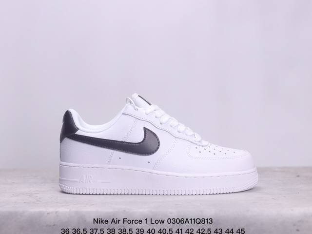 真标nike Air Force 1 Low 空军一号 Af1 低帮百搭休闲运动板鞋 柔软 弹性十足的缓震性能和出色的中底设计 横跨复古与现代的外型结合 造就出