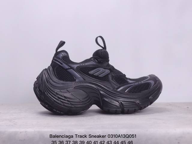 Balenciaga Track Sneaker 巴黎世家十二代 户外概念复古老爹鞋 W2Mv29110 #专柜同步包装 原装大盒 细节精准对位官方 私模组合大