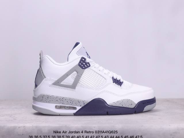 公司级nike Air Jordan 4 Retro Og Fire Red 迈克尔 乔丹aj4代中帮复古休闲运动文化篮球鞋 货号 Dh6927-111 尺码: