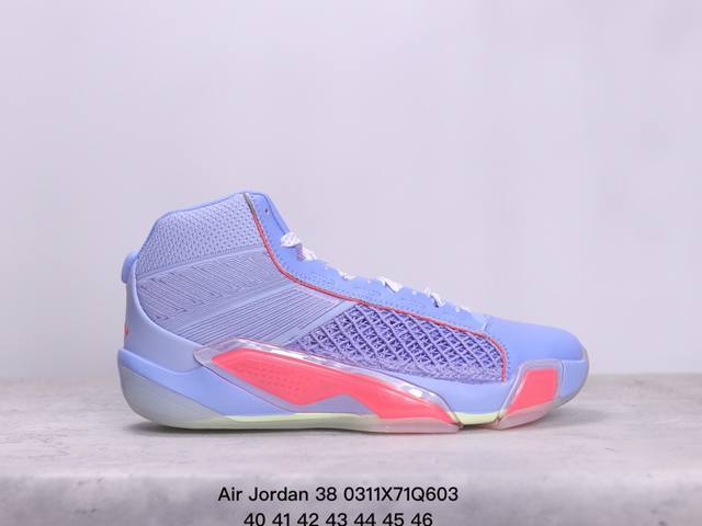 新款air Jordan 38乔丹38代纯原兔八哥低帮男子篮球鞋 Xm0311Q603