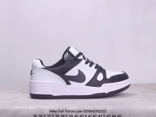 Nike Full Force Low 皮革潮流舒适防滑减震低帮板鞋 Xm0318Q222