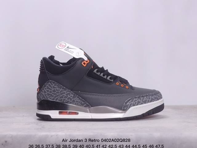 公司级air Jordan 3 Retro 复刻白水泥 Aj3 乔丹3代 Aj3 乔3 经典复刻白水泥 乔丹篮球鞋系列 鞋身以白色为主调 采用优质皮革材质搭配鞋