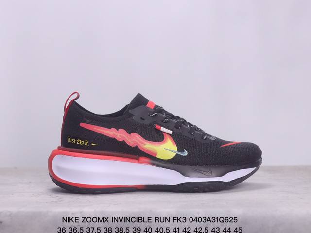 公司级耐克nike Zoomx Invincible Run Fk3 短跑马拉松系带系列轻量休闲运动慢跑鞋 Xm0403Q625