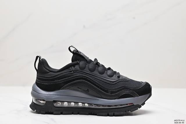 耐克nike Air Max 97子弹“Grey Sail”低帮复古百搭休闲运动鞋 Size：36-45 货号：Fq8145-200 Id:Jkd170-Kjj