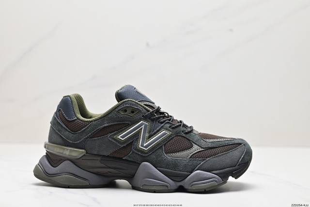 公司级new Balance 公司级版本 Nb9060 联名款 复古休闲运动慢跑鞋 鞋款灵感源自设计师本人对夏日的怀日回忆。鞋面大身由空间双格及磨砂鞋面拼接而生
