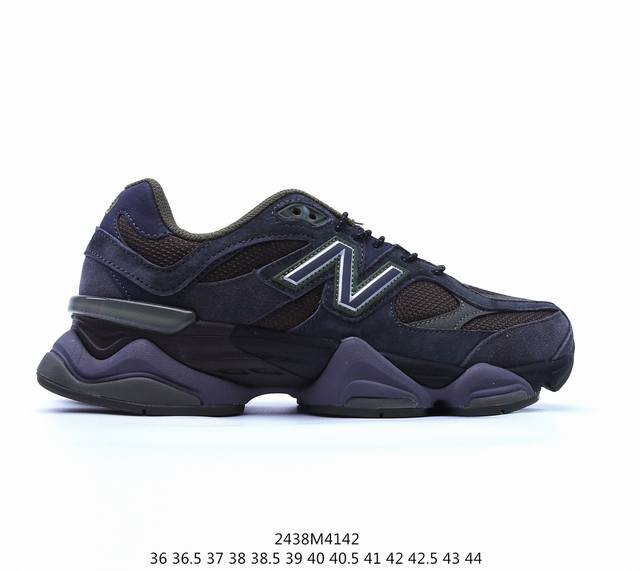 公司级new Balance 公司级版本 Nb9060 联名款 复古休闲运动慢跑鞋 鞋款灵感源自设计师本人对夏日的怀日回忆。鞋面大身由空间双格及磨砂鞋面拼接而生