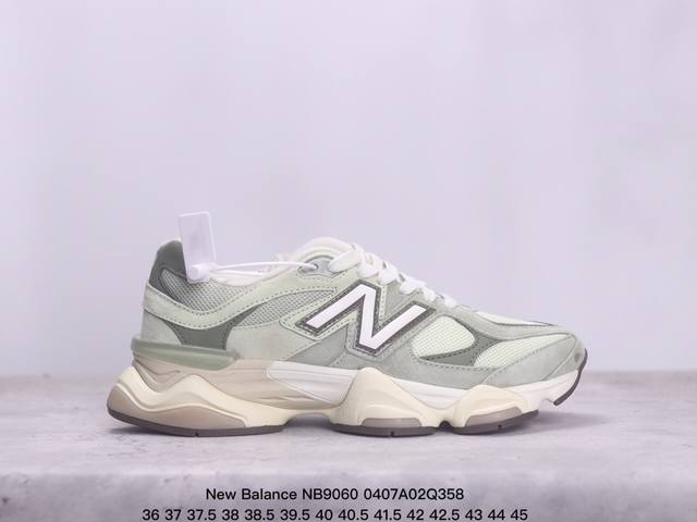 Nb 新百伦 New Balance Nb9060小象蹄男女款9060舒适百搭老爹鞋。全新 9060 款式将经典风格与现代设计融合到日常多功能性中。 9060