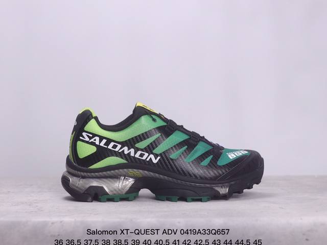 公司级真标半码 Salomon萨洛蒙 Xt-Quest Adv 户外低帮跑步鞋 1.1还原 经典跑步鞋 码数：36 36.5 37.5 38 38.5 39 4 - 点击图像关闭