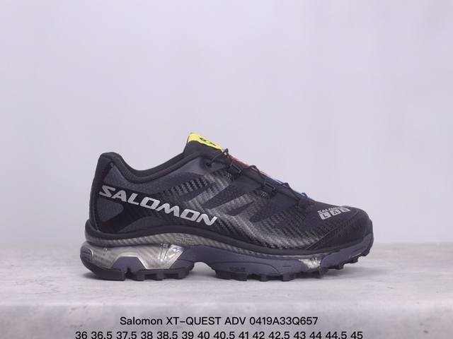 公司级真标半码 Salomon萨洛蒙 Xt-Quest Adv 户外低帮跑步鞋 1.1还原 经典跑步鞋 码数：36 36.5 37.5 38 38.5 39 4