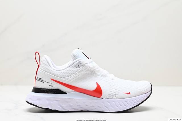 公司级w Nike Zoom React Infinity Run Fk 3 马拉松机能风格运动鞋 实拍首发 #鞋款搭载柔软泡绵，在运动中为你塑就缓震脚感。设计