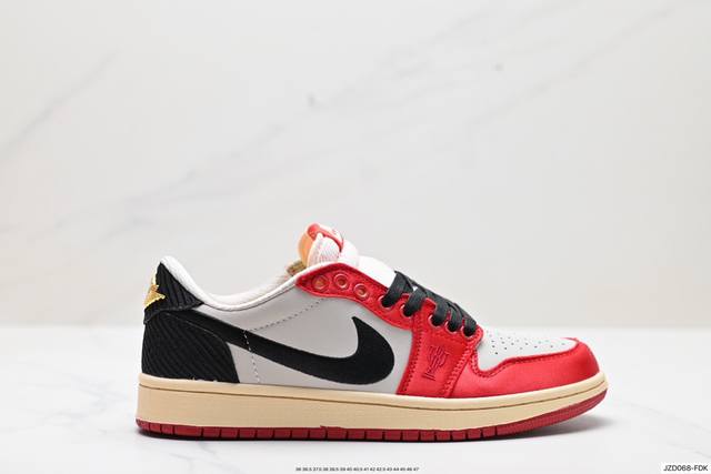 真标迈克尔 乔丹之子马库斯 乔丹个人店铺trophy Room X Nike Air Jordan 1 Retro Low Og Sp Away Aj1乔丹一代