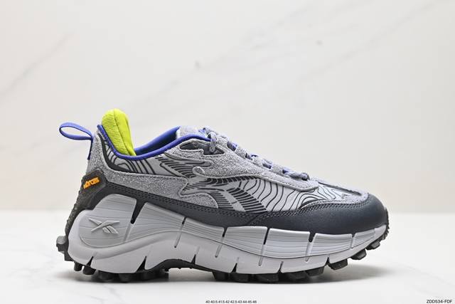 公司级reebok锐步 Zig Kinetica 2.5 Edge 新款跑步鞋 真标原盒 原底原面 市面最高版本 小红书代购平台专供充 货号:Gz1440 尺码