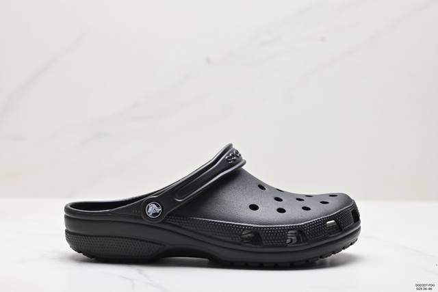 卡骆驰crocs Classic Clog 卡骆驰全系列休闲沙滩洞洞拖鞋凉鞋 超轻croslite专利材料打造 鞋面更加耐用易清洗 该鞋款轻盈舒适 尺码:36-