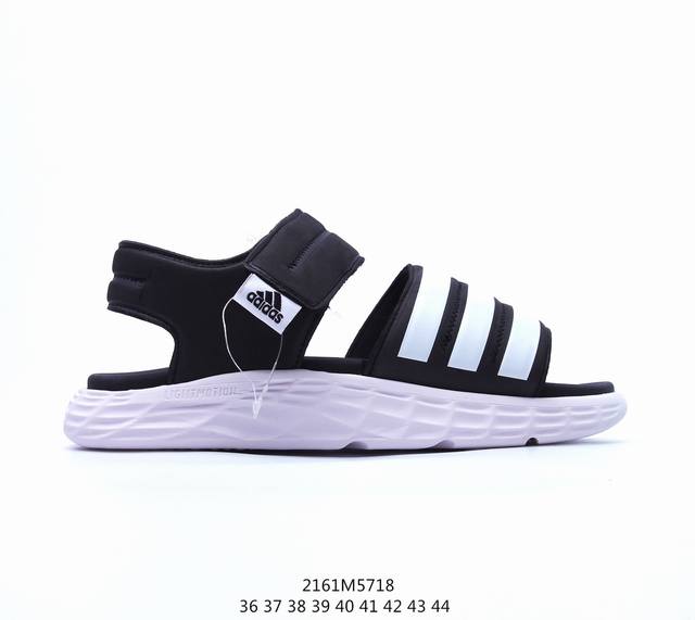 阿迪斯达adidas Duramo Sl Sandal 魔贴术清凉便捷凉鞋 尺码：如图所示 货号：Fy8134 编码：2161M5718