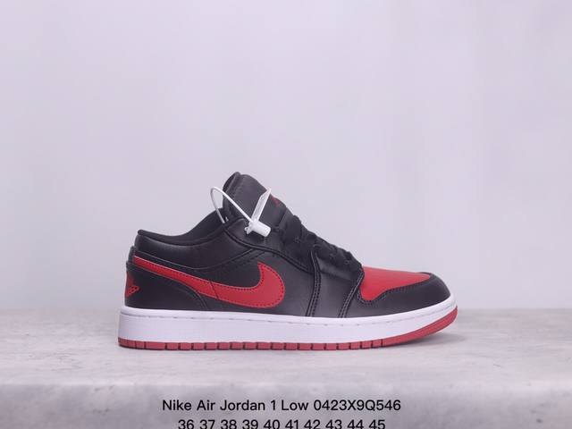 耐克nike Air Jordan 1 Low Aj1 乔丹一代 乔1 低帮经典复古文化休闲运动篮球鞋 尺码：如图所示 Xm0423Q546 - 点击图像关闭