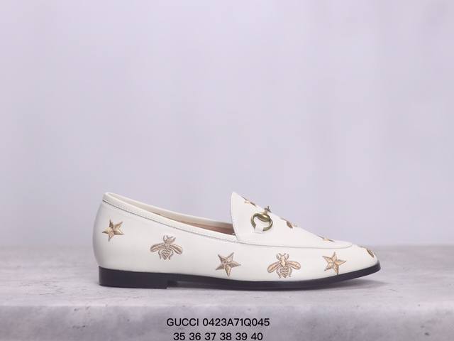Gucci古驰 经典高奢古驰gucci Ace Embroidered Low-Top拼色刺绣系列低帮潮流百搭休闲板鞋“ Size:35～40 Xm0423Q0
