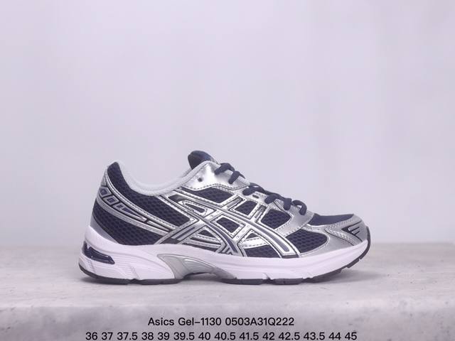 Asics Gel-1 复古潮流织物防滑耐磨低帮休闲跑步鞋男女同款灰色 Xm0503Q222