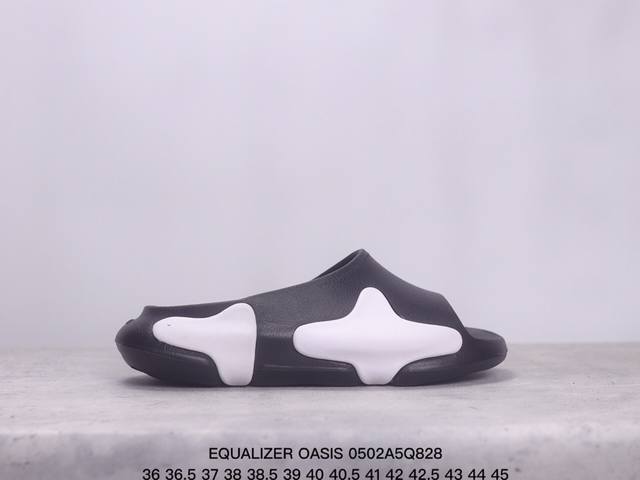 Equalizer Oasis 草牌运动拖鞋 原创设计百搭防滑凉拖 货号：21Fse000 X8T0 尺码：36-45 带半码 Xm0 2Q828