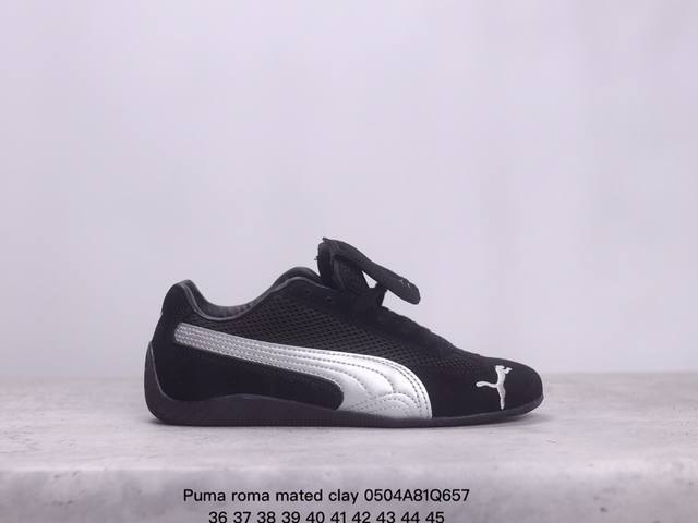 Puma Roma Mated Clay 网面透气 耐磨 休闲 舒适 运动 跑鞋 Xm0504Q657