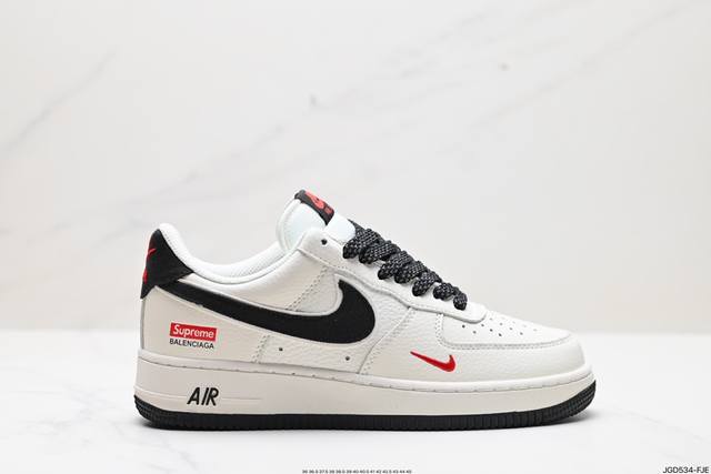 公司级nike Air Force 1 Low 07 原楦头原纸板 打造纯正低帮空军版型 专注外贸渠道 全掌内置蜂窝气垫 原盒配件 原厂中底钢印、拉帮完美 货号