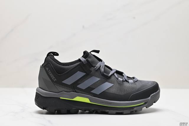 公司级adidas阿迪达斯terrex Skychaser Tech男子经典款户外徒步登山缓震防滑跑步鞋徒步运动鞋adidas Terrex Skychaser