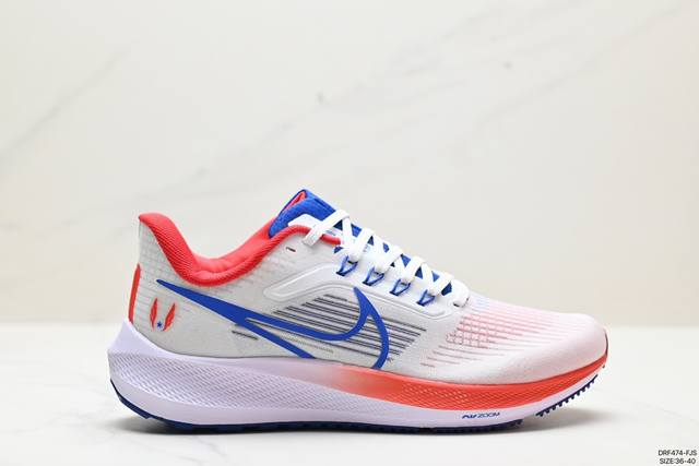 耐克nike Air Zoom Winflo 9X登月系列网透面气 训跑练步鞋 脚回感弹感受非常直接 货号:Dh4072 501 尺码:36-40 Id:Drf