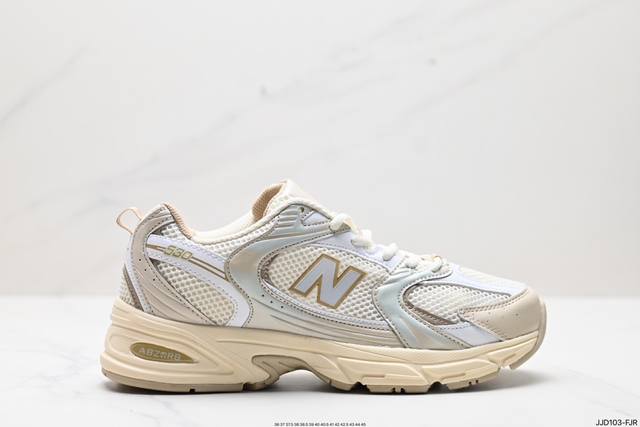 公司级新百伦 Nb New Balance Mr530系列复古老爹风网布跑步休闲运动鞋 小众老爹鞋 New Balance 530系列鞋款最早风靡于 2000