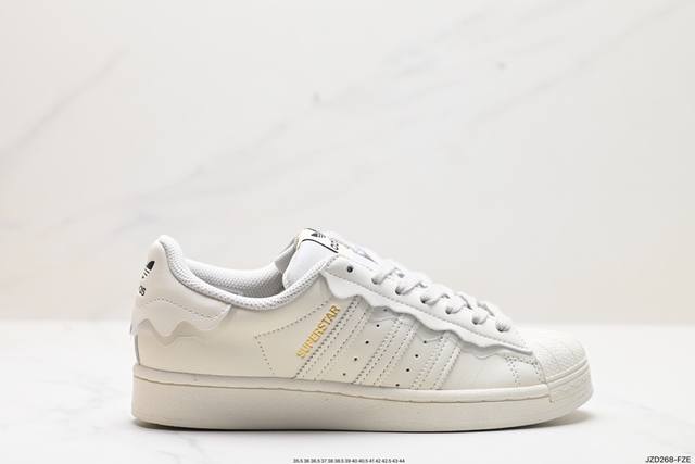 公司级阿迪达斯adidas三叶草 Originals Superstar Pride Rm贝壳头系列低帮经典百搭休闲运动板鞋 货号:B27136 尺码:35.5