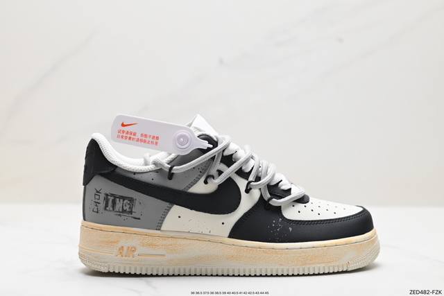 公司级nike Air Force 1 Low 07 原楦头原纸板 打造纯正低帮空军版型 专注外贸渠道 全掌内置蜂窝气垫 原盒配件 原厂中底钢印、拉帮完美 货号