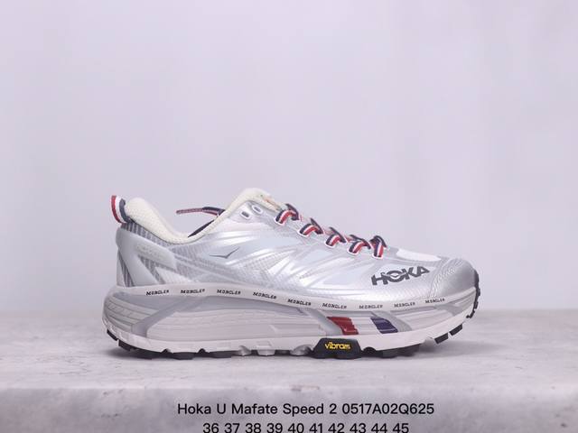 Hoka U Mafate Speed 2 马法特2代户外徒步跑步鞋 舒适耐磨 织物材质运动鞋 Size:36-45码 Xm0517Q625 - 点击图像关闭