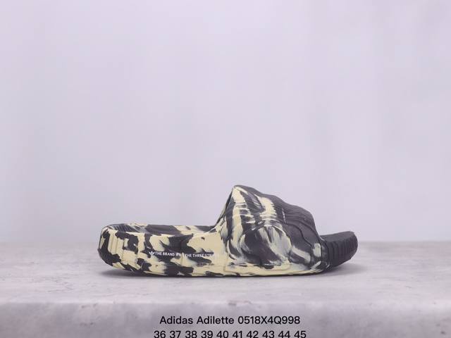 Adidas阿迪达斯三叶草adilette男女耐磨厚底运动休闲拖鞋gx6950 Xm0518Q998