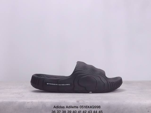 Adidas阿迪达斯三叶草adilette男女耐磨厚底运动休闲拖鞋gx6950 Xm0518Q998