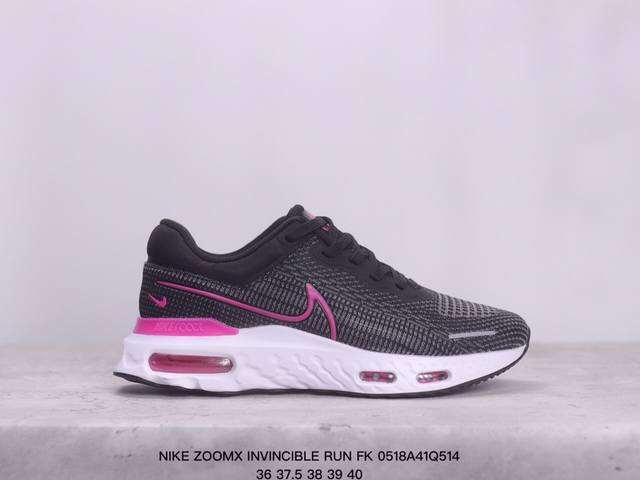 真标耐克nike Zoomx Invincible Run Fk 短跑马拉松系带系列轻量休闲运动慢跑鞋 货号:Ct2229-600 Xm0518Q514