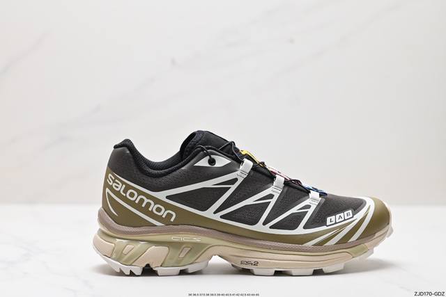 公司级salomon Xt-6 For Cotdxcosts萨洛蒙户外越野跑鞋 鞋面采用sensifit贴合技术 全方位贴合包裹脚型 鞋跟部鞋底牵引设计 提供强