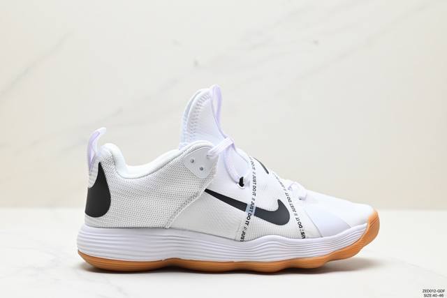 公司级耐克nike React Hyperset袜套加绑带运动 排球鞋男女鞋 货号:C12956 100 尺码:40-46 ld:Zed012-Gdf