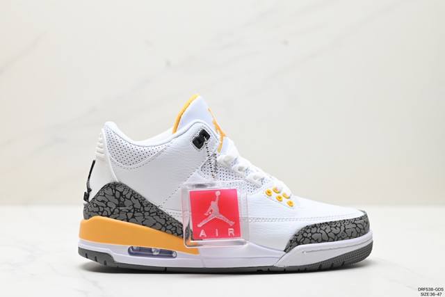 高性价比air Jordan 3 Retro 迈克尔 乔丹aj3代中帮复古休闲运动文化篮球鞋 货号：Dn3707-260 尺码：36-47 id:Drf538-