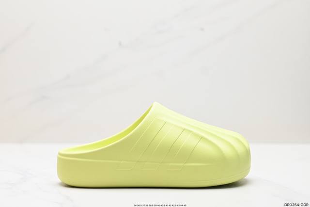 阿迪达斯adidas Adilette Clogs Mule 莱特穆勒系列休闲运动室内外涉水包头露跟凉鞋式洞洞拖鞋 货号:Ie0759 尺码:36 36.5 3