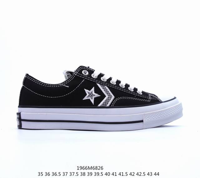 Converse All Star 低帮男女鞋厚底增高 一星匡威全明星复古 休闲运动硫化百搭板鞋 经典帆布鞋学院风学生鞋 这个系列是匡威最古老的系列了。是匡威品