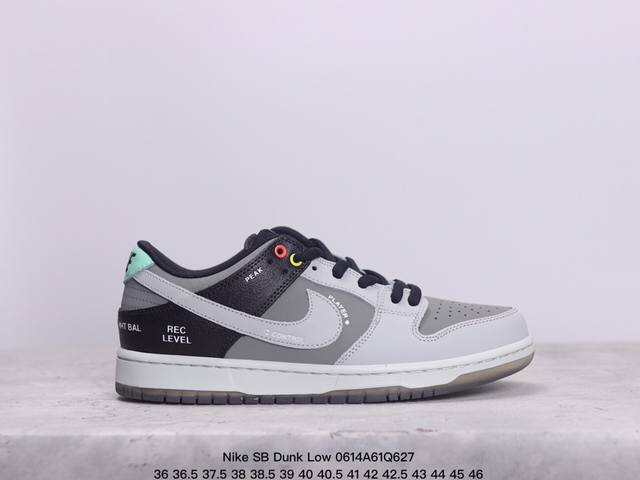 耐克nike Sb Dunk Low Sb 扣篮系列复古低帮休闲运动滑板板鞋。采用脚感柔软舒适zoomair气垫，有效吸 收滑板等极限运动在落地时带来的冲击力，