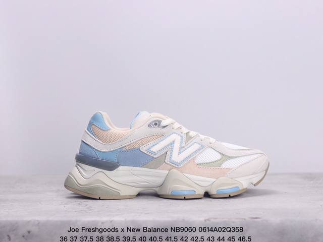 Joe Freshgoods X New Balance Nb9060 联名款 复古休闲运动慢跑鞋 U9060Foc #鞋款灵感源自设计师本人对夏日的怀日回忆。