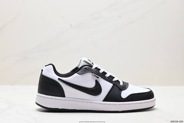 真标耐克nike Ebernon Low Prem 休闲运动板鞋 低帮百搭透气休闲运动板鞋，经典耐用的设计，兼顾舒适脚感和出众风范，演绎匠心之作。结构性的支撑贴