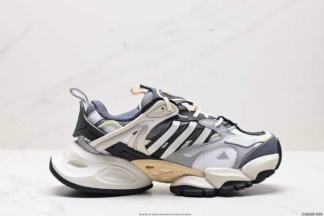 公司级adidas Xlg Runner Deluxe 系列低帮老爹风增高复古中性休闲运动慢跑鞋 货号:Ih7796 尺码:35 36 36.5 37 38 3