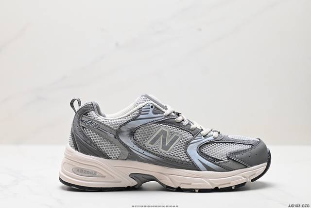 真标新百伦 Nb530 New Balance 530 复跑古鞋nb530这鞋双确实是nb家经复典古款式之一，以全科新技诠释，成打功造530鞋款。鞋面保在持53