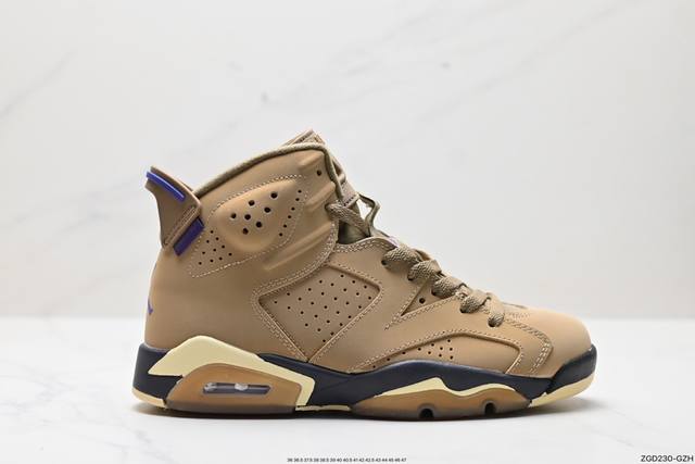 公司级乔丹 Air Jordan Aj6 乔丹6代 Air Jordan 6 “Dmp” 货号：Ct4954-007这双鞋在 2006 年首次登场之后从来没有经