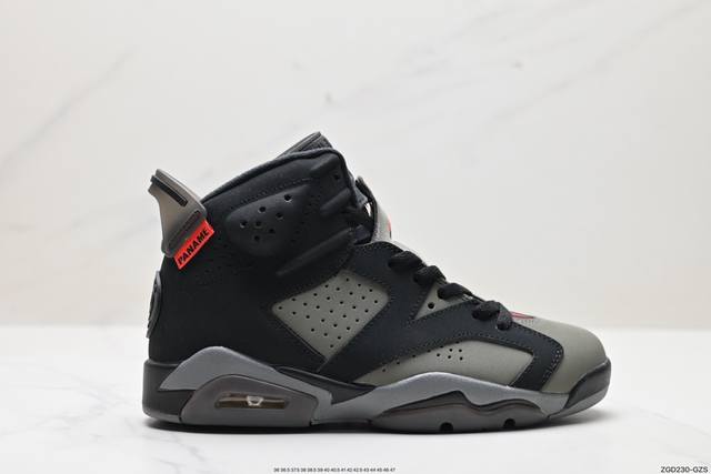 公司级耐克nike Air Jordan 6 Retro“Georgetown 乔丹aj6代复古休闲文化篮球鞋。 官方货号:Ct8529-170 尺码:36 3