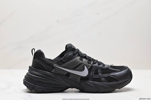 公司级耐克nike V2K Run跑步鞋复古风潮 网面透气运动鞋 灰银紧致的鞋面材质提供良好的包裹性鞋侧 Swoosh以及鞋头部分搭配增添不少亮点的镀铬细节鞋垫 - 点击图像关闭