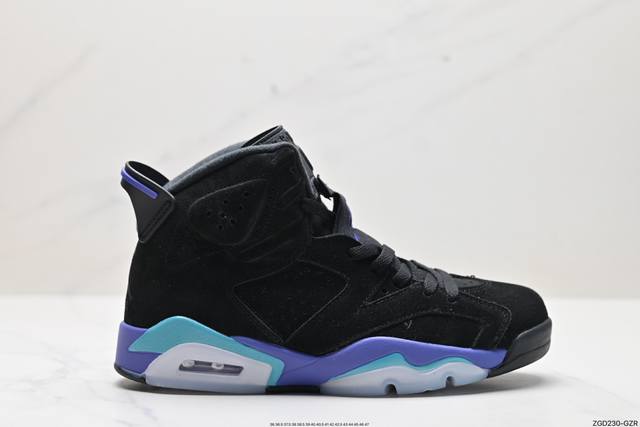 公司级耐克nike Air Jordan 6 Retro“Georgetown 乔丹aj6代复古休闲文化篮球鞋。 官方货号:Dh9696-100 尺码:36 3